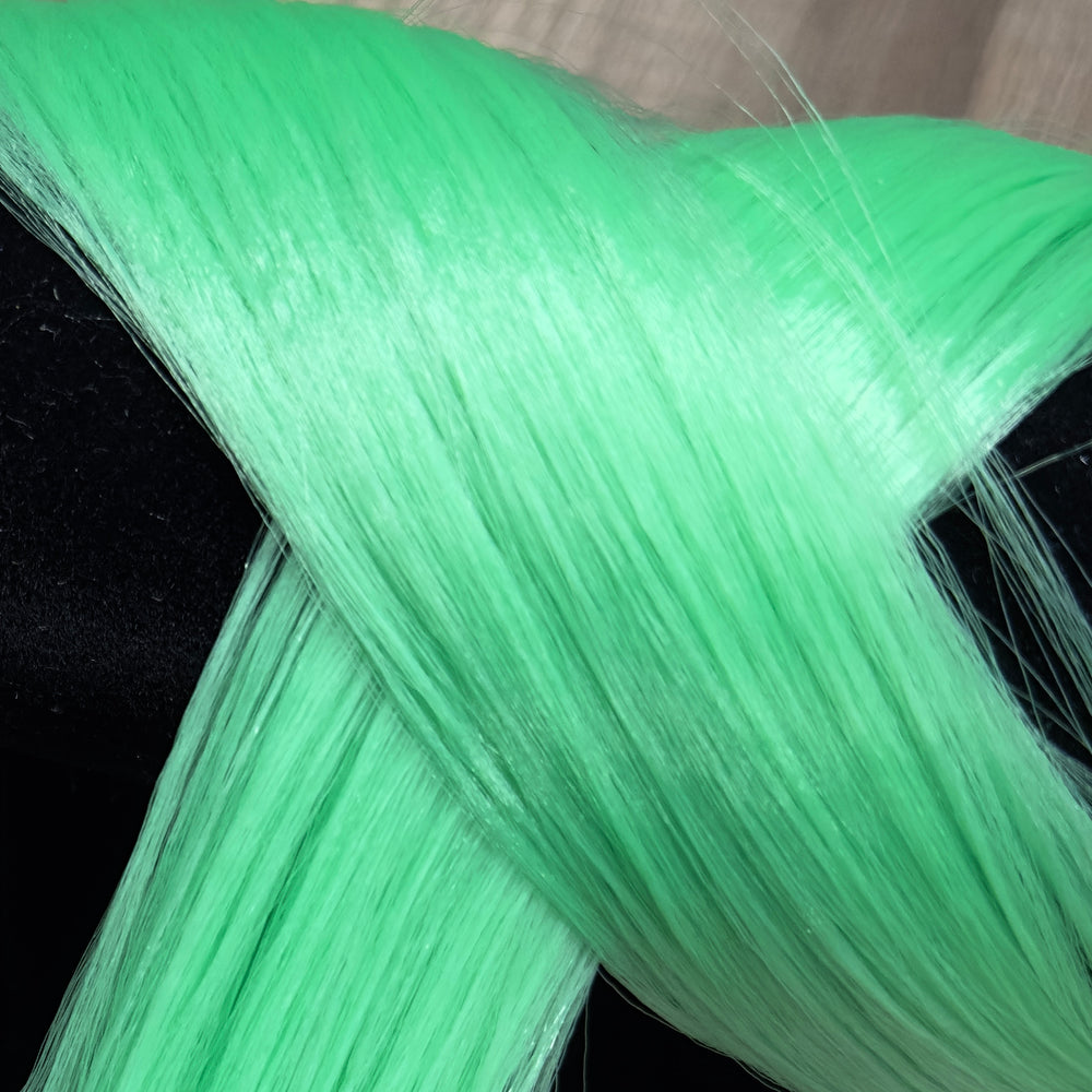 DG Straight Nylon Clover N1977M 1oz/28g 36inch/92cm hank Green Doll Hair