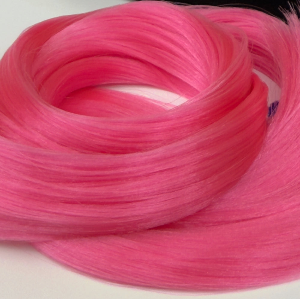 DG Straight Nylon Carnation N1799 1oz/28g 36inch/92cm hank Pink Doll Hair