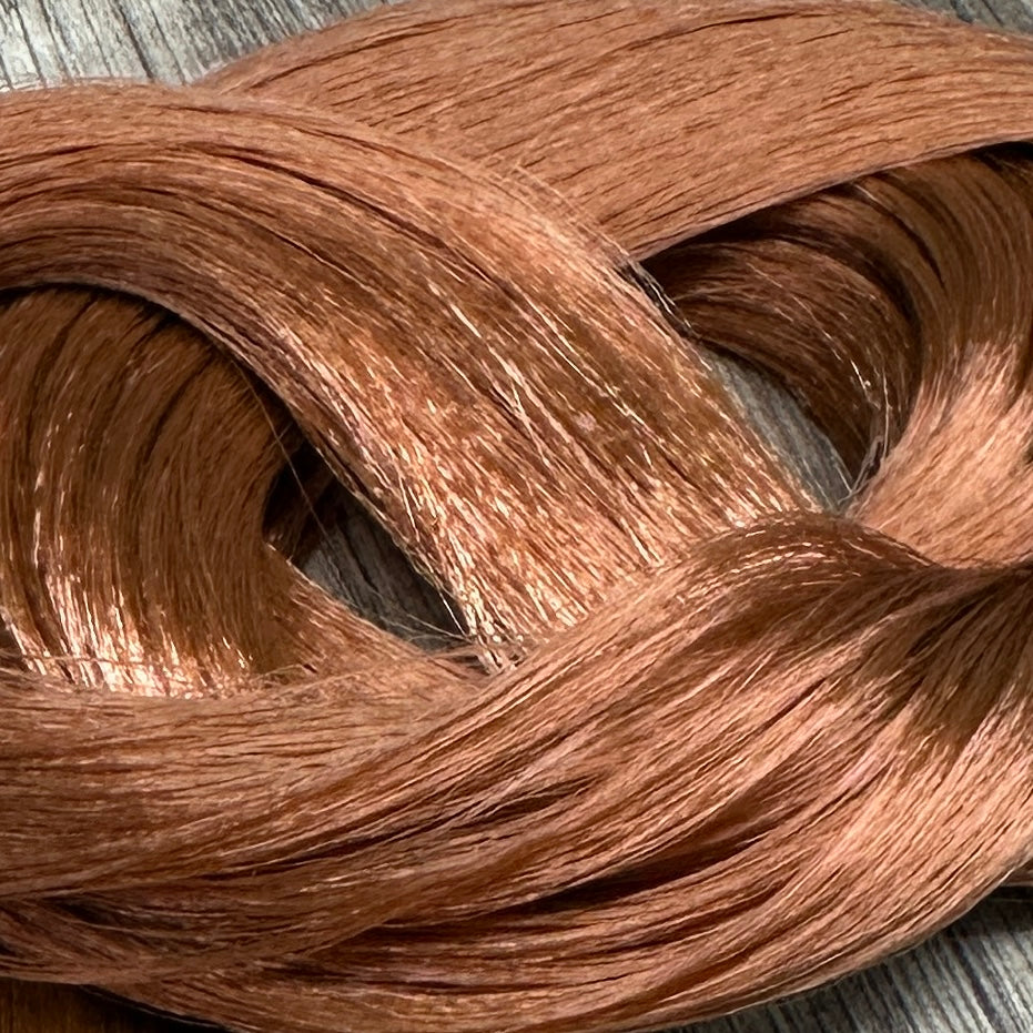 Japanese Saran Ginger Brown 356 1oz/28g 36inch/92cm hank red Doll Hair