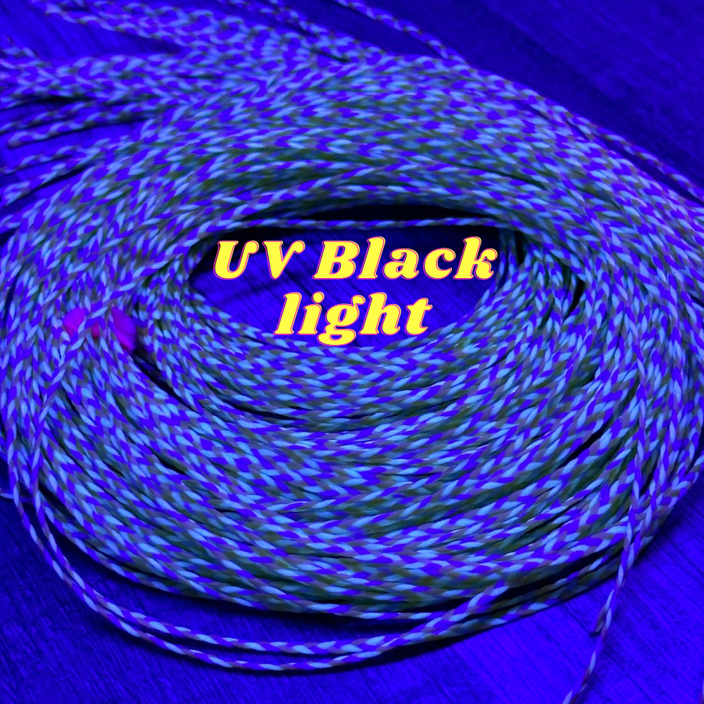 UV Blacklight blue hair
