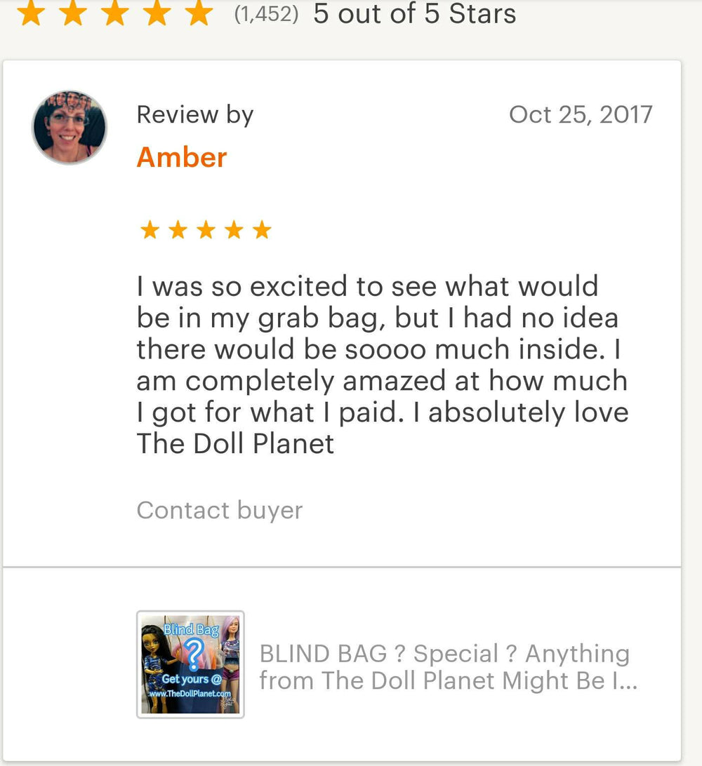 Surprise Bundle 13 Packs of Doll Planet Hair