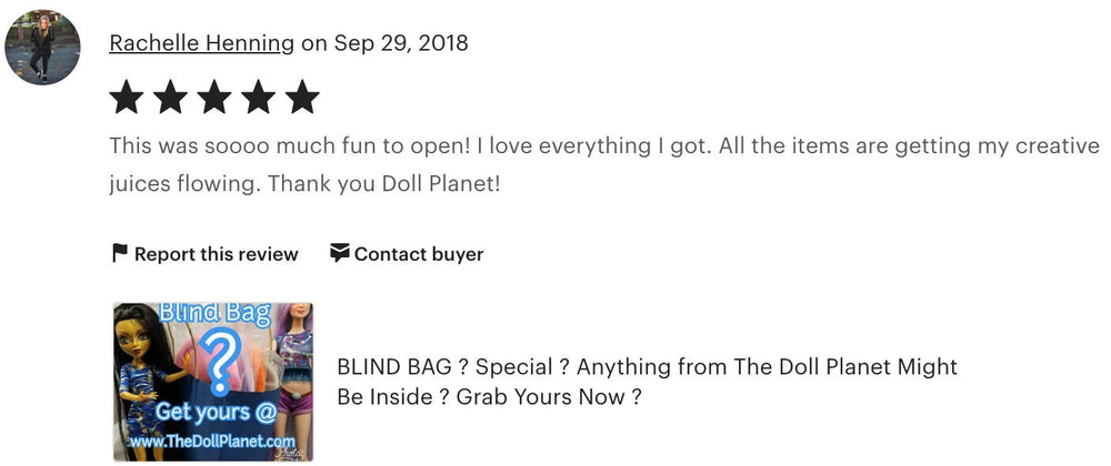 Surprise Bundle 13 Packs of Doll Planet Hair