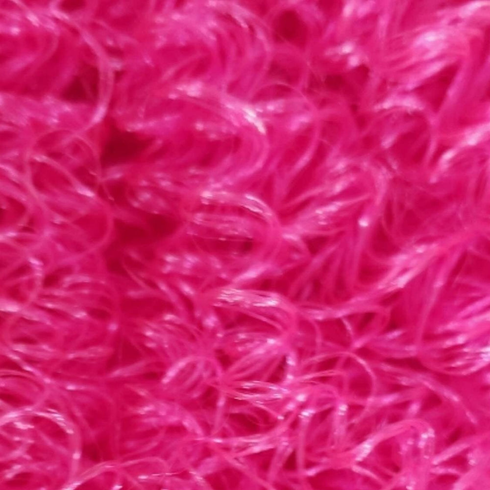 DG Curly Metallic Hot Pink 10mm YN1425A pre-curled Doll Hair Rerooting Rehair Dolls My Little Pony Barbie™ Monster High™ Integrity Fr Poppy®