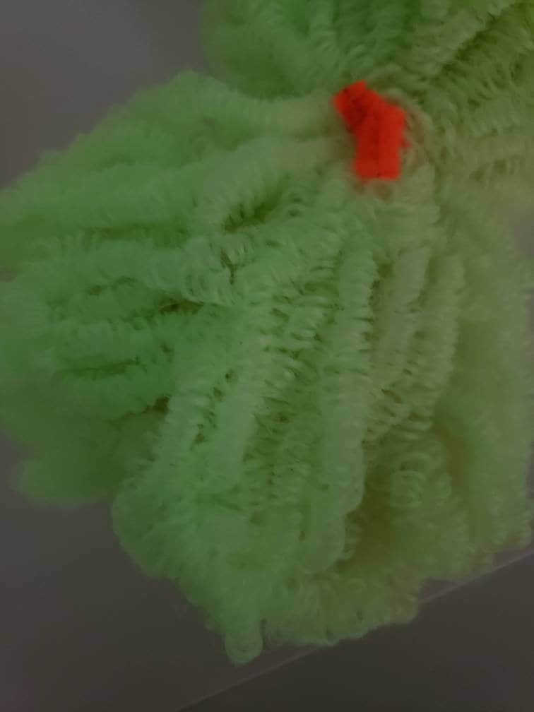 DG Curly 3mm Glow in the Dark Pastel Yellow YG001 36 inch 0.5oz/14g pre-curled Nylon Doll Hair for rerooting fashion dolls