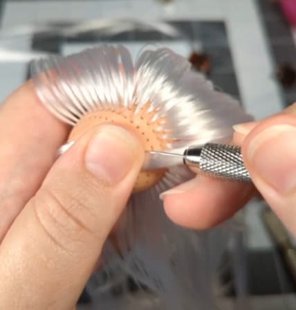 Rerooting Kit Tool and 8 Needles Size 5 for Rerooting Fashion Dolls Hair