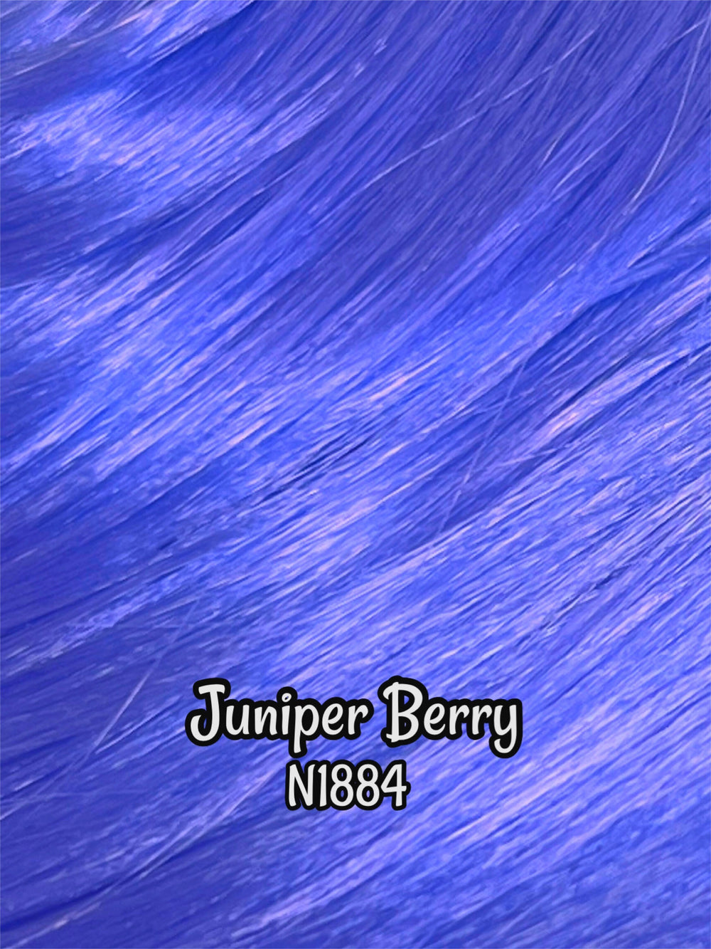 DG-HQ™ Nylon Juniper Berry N1884 36 inch 1oz/28g hank blue violet Doll Hair for rerooting fashion dolls Standard Temperature