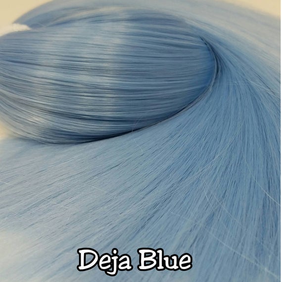 TDP Nylon Silk Fantasy Colors 1oz/28g 18inch/46cm High Temperature Doll Hair for Rerooting