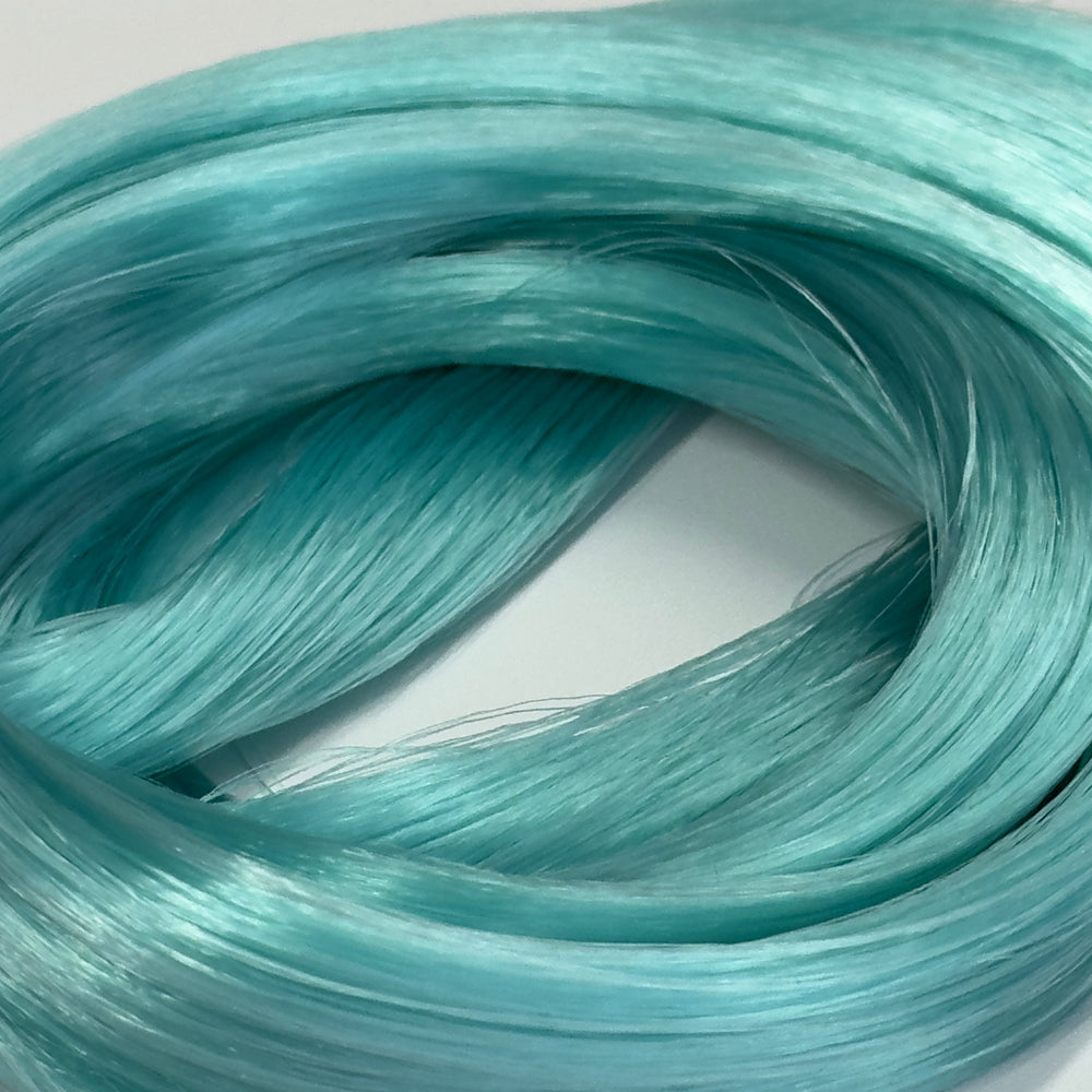 Japanese Saran Tropical Teal 1448 1oz/28g 36inch/92cm green Doll Hair