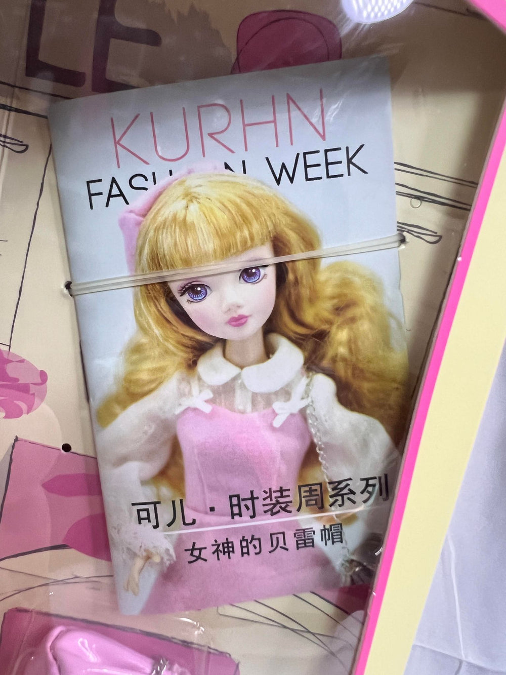 The Fashion Designer Fashion Week Kurhn Fashion Doll