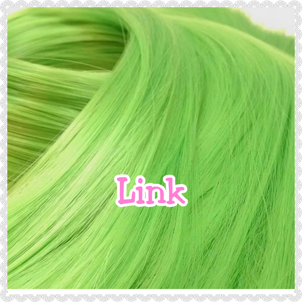 TDP Nylon Silk Fantasy Colors 1oz/28g 18inch/46cm High Temperature Doll Hair for Rerooting