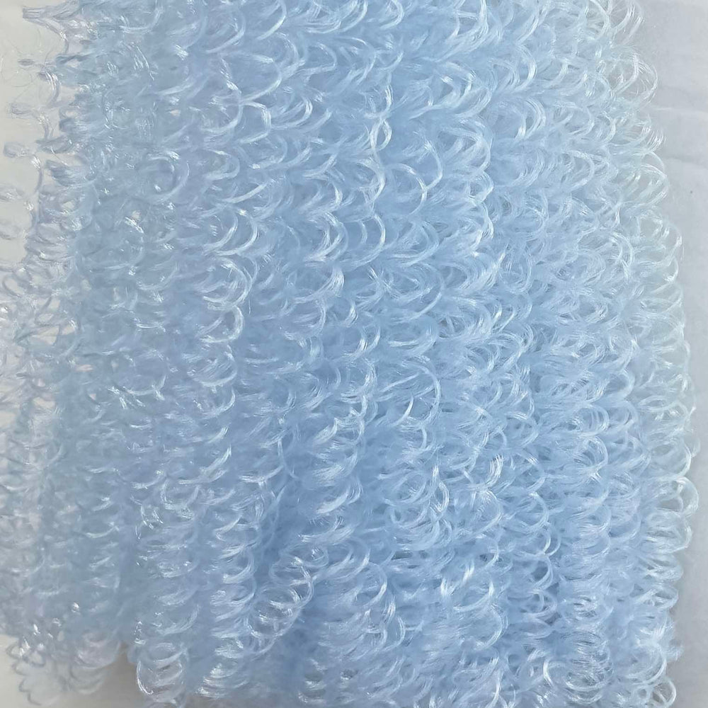 DG Curly Nylon Blue Horizon N2089D 10mm 1oz/28g 36in/92cm Doll Hair