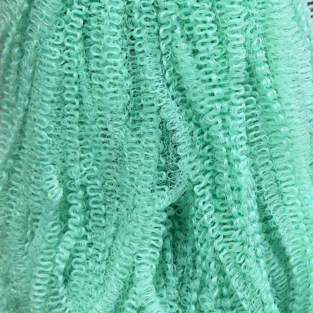 DG Nylon S-Curl Spring Mint N3091 1oz/28g 36 inch/92cm Afro Nylon Doll Hair