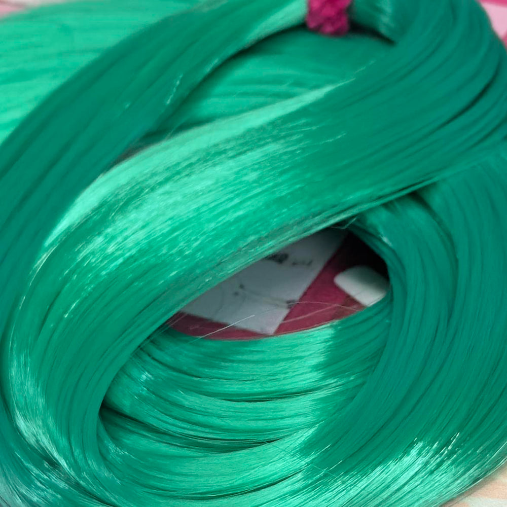 DG Straight Nylon Persian Jade N1256 1oz/28g 36inch/92cm Green Doll Hair