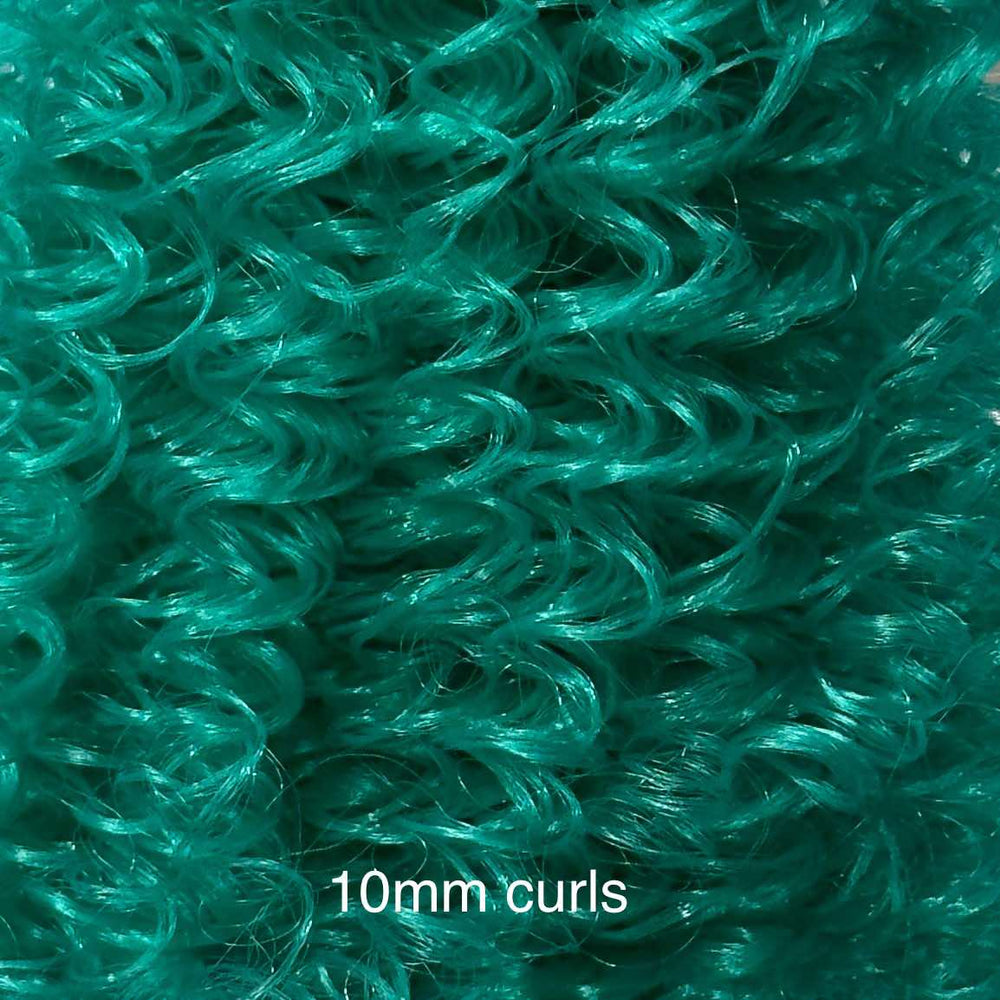 DG Curly Nylon Persian Jade N1256 1oz/28g 36in/92cm green Doll Hair