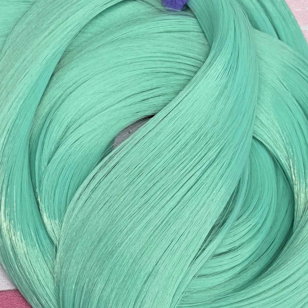 DG Straight Nylon Spring Mint N3091 1oz/28g 36inch/92cm Green Doll Hair