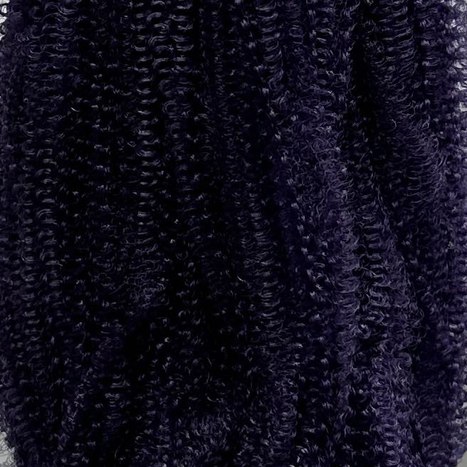 DG Nylon S-Curl Cosmos N2135D 1oz/28g 36inch/92cm purple Doll Hair