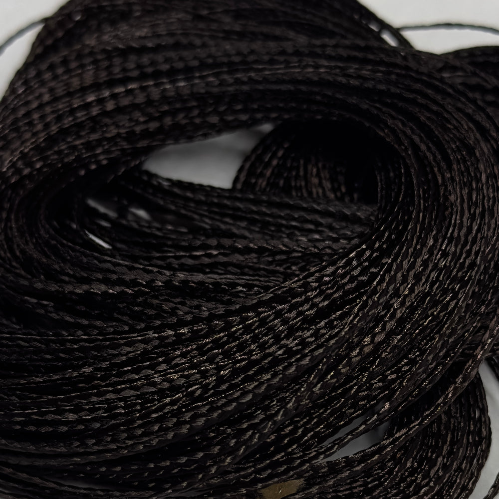 DG Nylon Micro Braids Dark Espresso Brown BH179 2mm Doll Hair