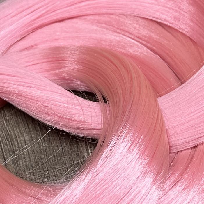 DG Straight Nylon Pink Parade N3215 1oz/28g 36inch/92cm Doll Hair