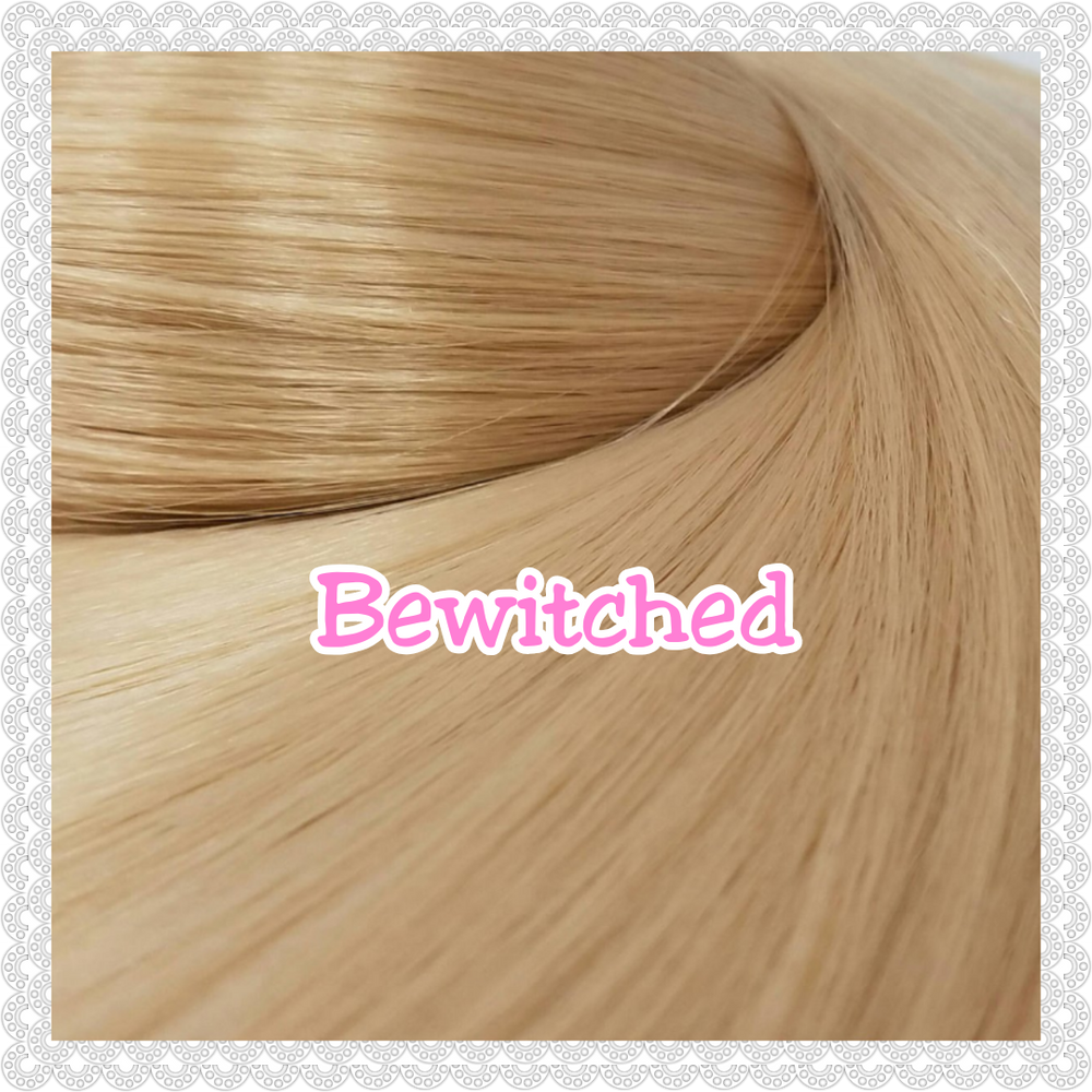 TDP Nylon Silk Natural Colors 1oz/28g 18inch/46cm High Temperature Doll Hair for Rerooting