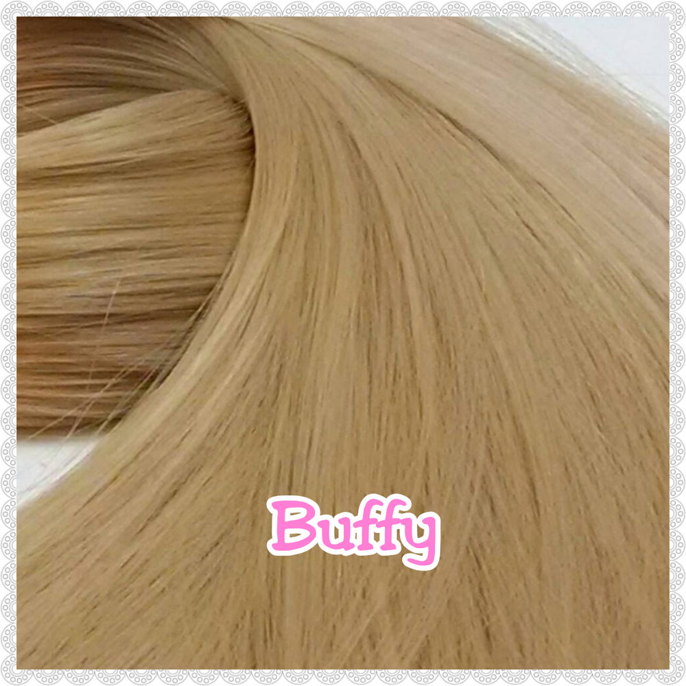 TDP Nylon Silk Natural Colors 1oz/28g 18inch/46cm High Temperature Doll Hair for Rerooting