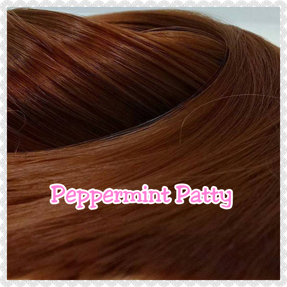 TDP Nylon Silk Natural Colors 1oz/28g 18inch/46cm High Temperature Doll Hair for Rerooting