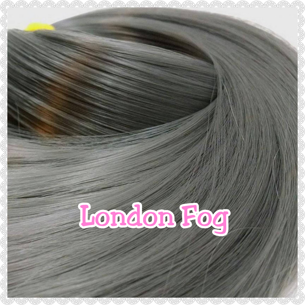 TDP Nylon Silk Natural Colors 1oz/28g 18inch/46cm High Temperature Doll Hair for Rerooting