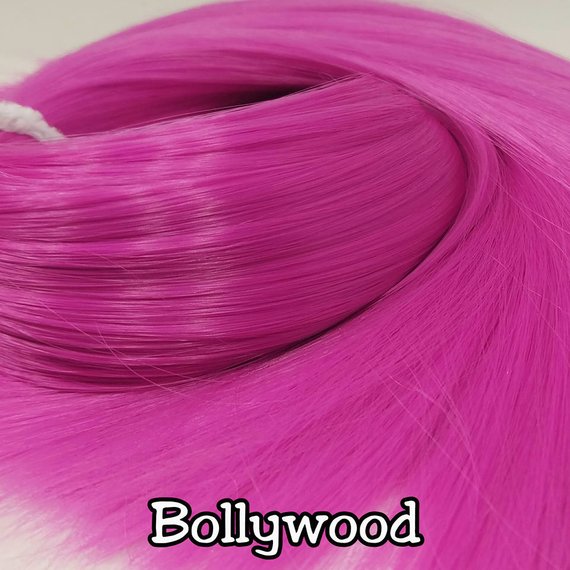 TDP Nylon Silk Fantasy Colors 1oz/28g 18inch/46cm High Temperature Doll Hair for Rerooting