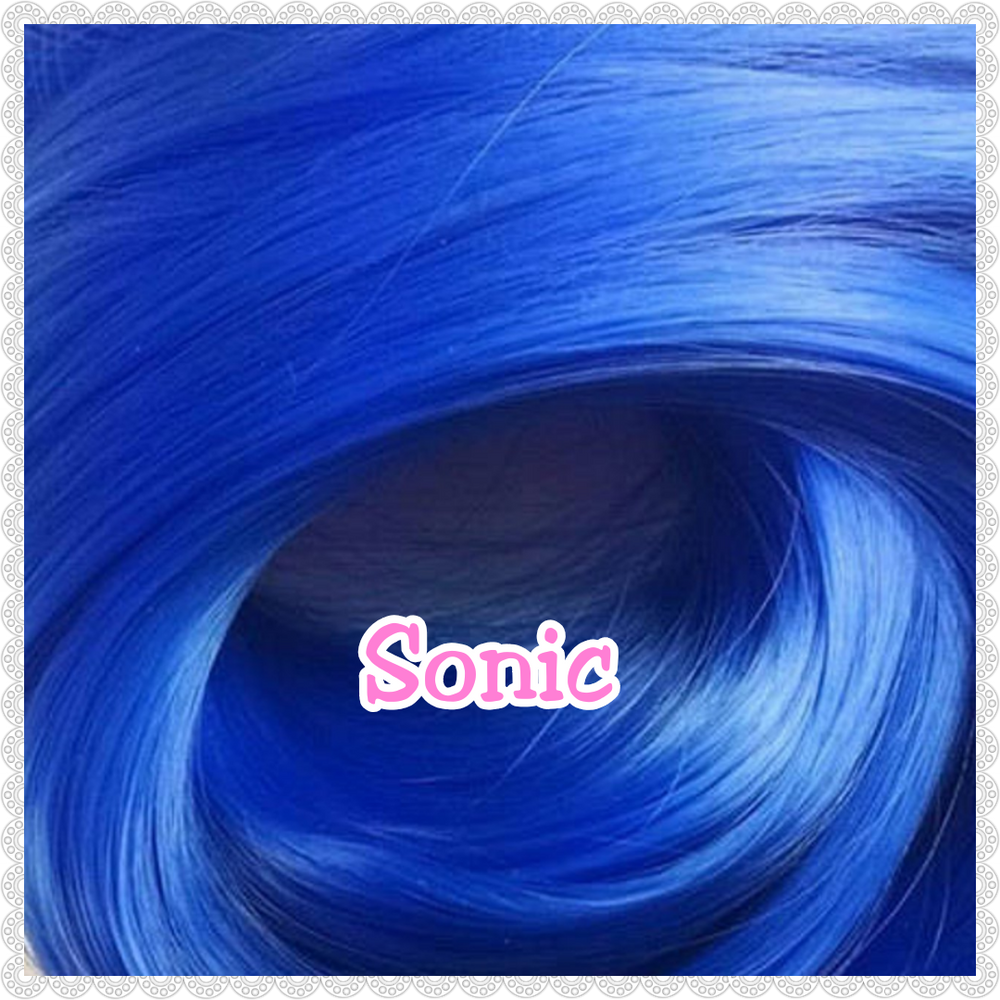 TDP Nylon Silk Fantasy Colors 1oz/28g 18inch/46cm High Temperature Doll Hair for Rerooting