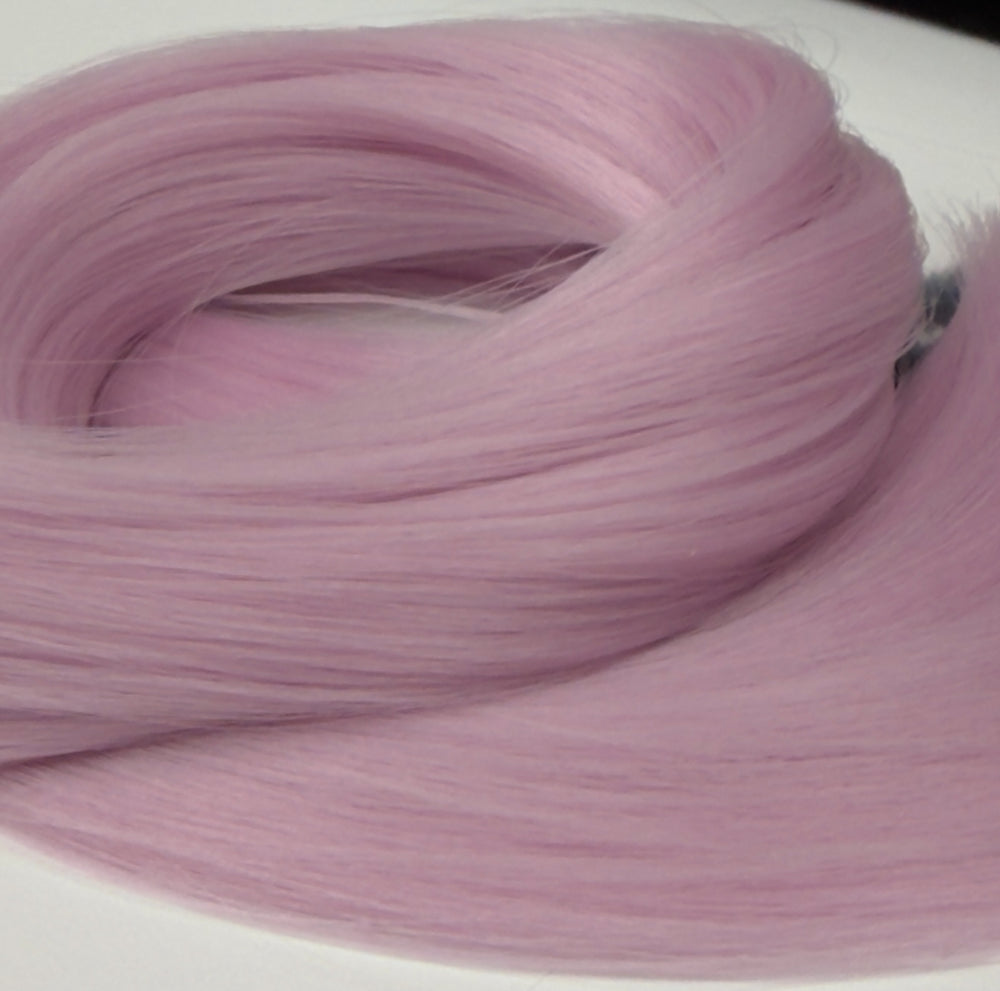 DG Straight Nylon Crepe Pink N2246M 1oz/28g 36inch/92cm hank pink Doll Hair
