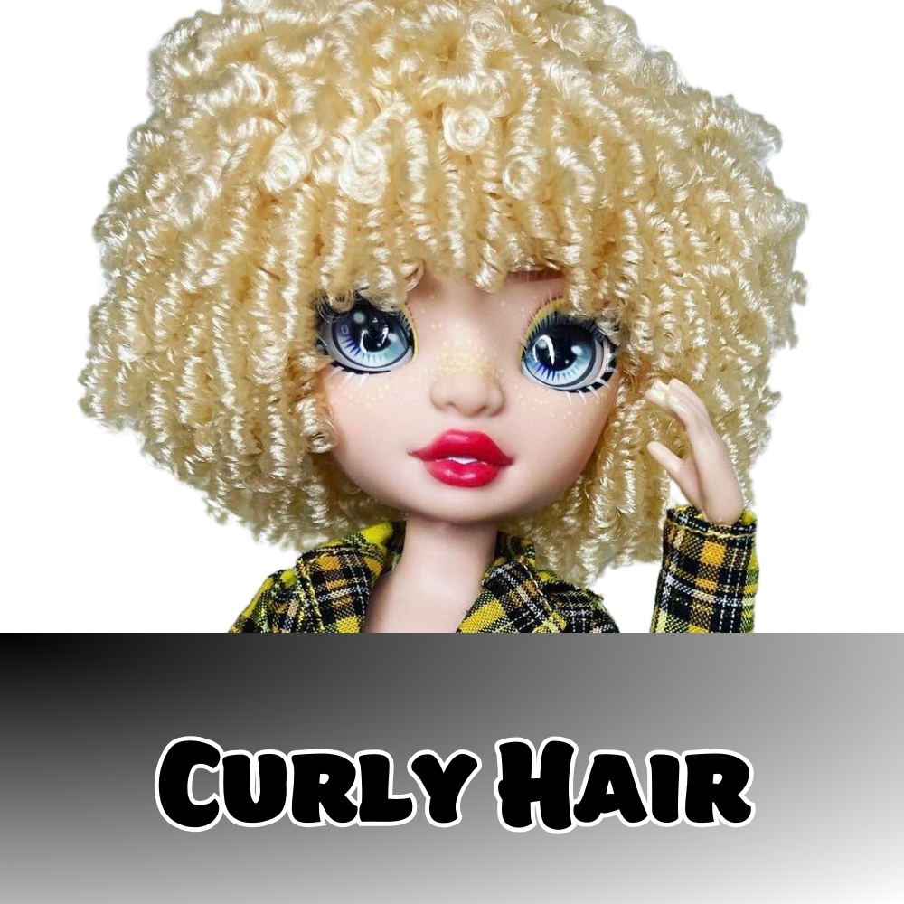 Doll Hair for Rerooting Fashion Dolls Nylon Saran Rerooting Kits