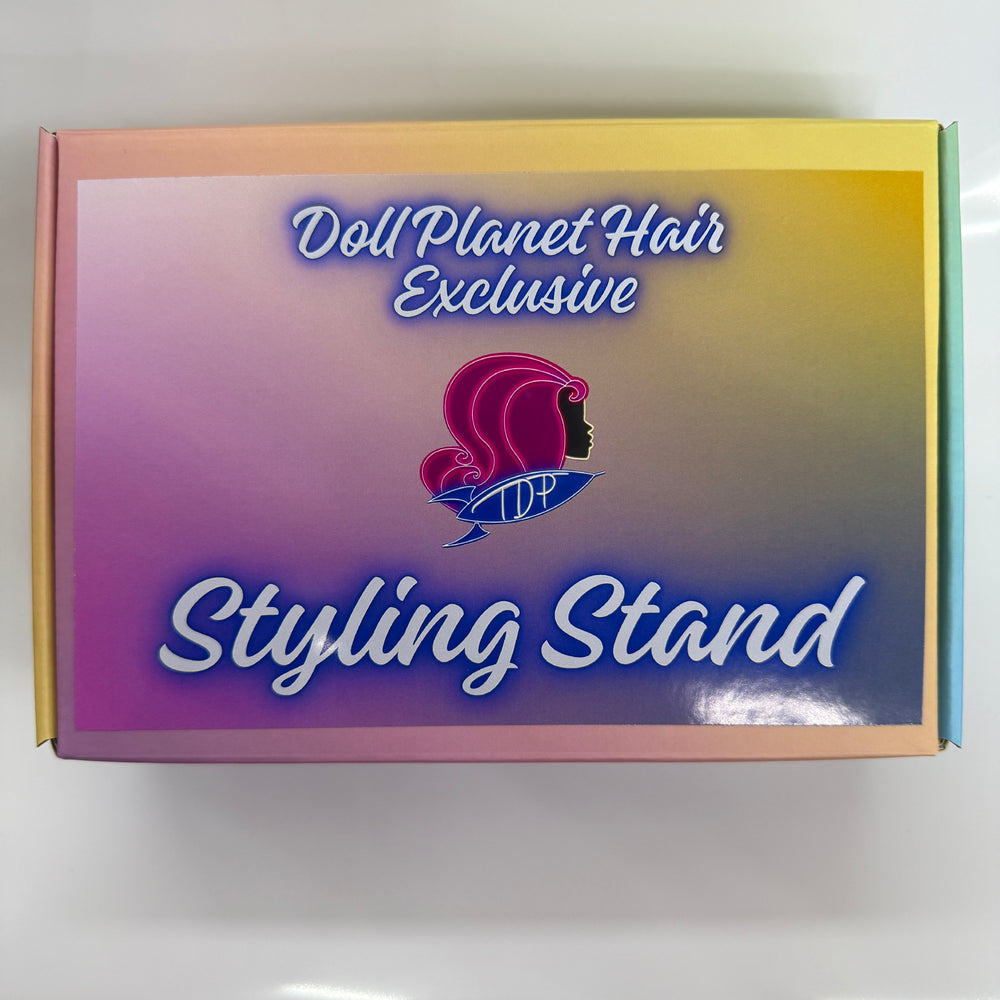 Professional Styling Stand for Fashion Dolls with Neck Hole Size Adaptors Doll Planet Hair Exclusive