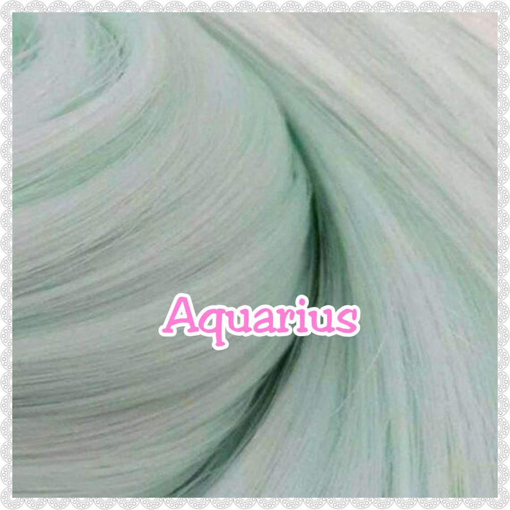 TDP Nylon Silk Fantasy Colors 1oz/28g 18inch/46cm High Temperature Doll Hair for Rerooting