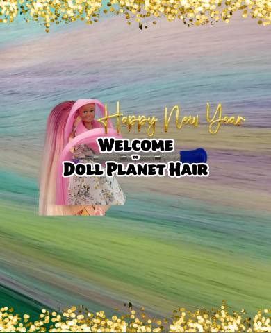 Doll Hair for Rerooting Fashion Dolls Nylon Saran Rerooting Kits – Doll  Planet Hair