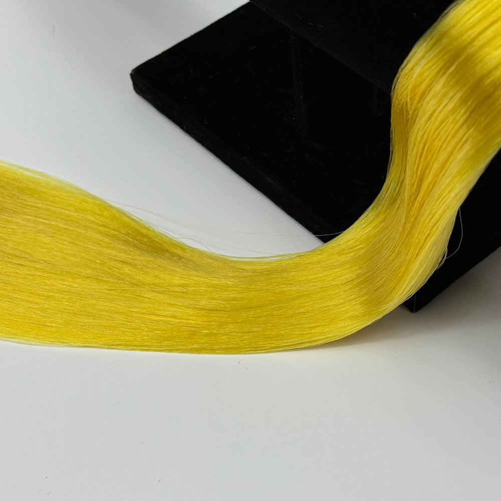 Japanese Saran Dandelion 849  1oz/28g 36inch/92cm hank Yellow Doll Hair