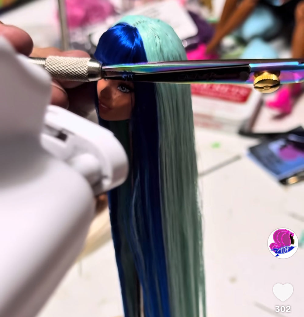 Magnifying Head Set for Close up Detail Customizing Fashion Dolls