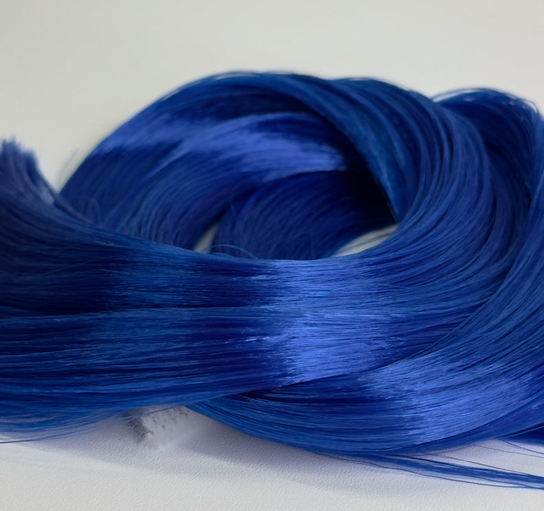 Japanese Saran Ocean Eyes 1753 1oz/28g 36inch/92cm deep blue Doll Hair