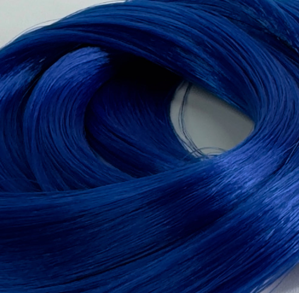 Japanese Saran Ocean Eyes 1753 1oz/28g 36inch/92cm deep blue Doll Hair