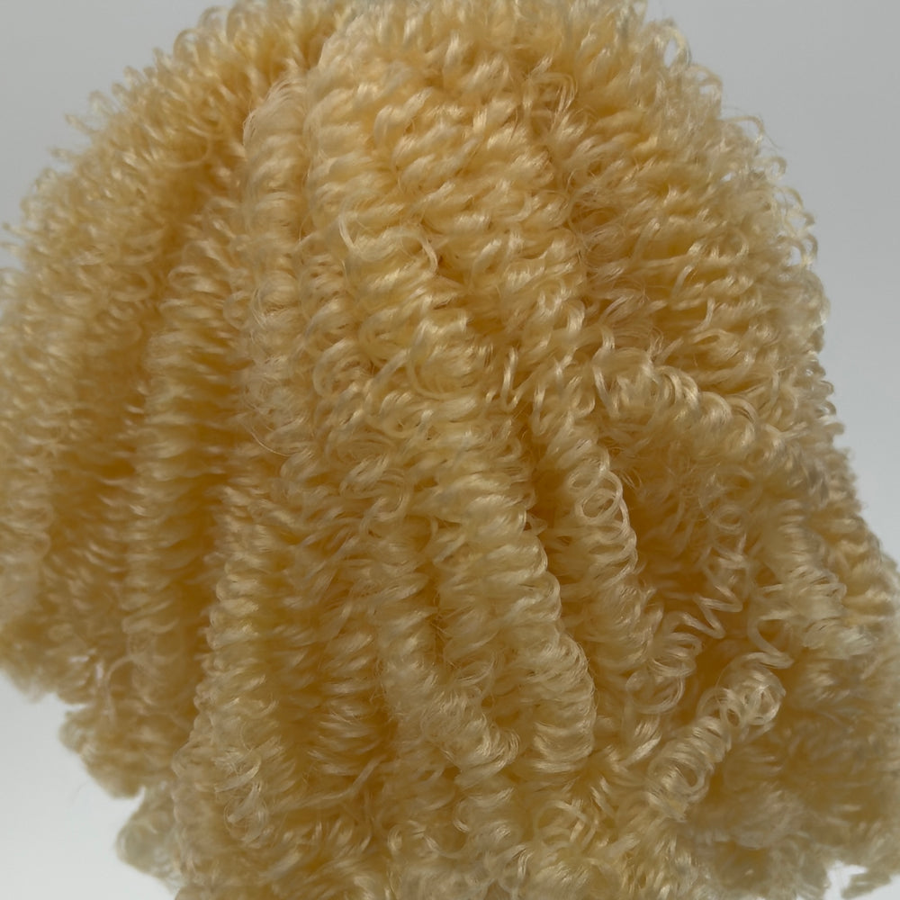 DG Nylon Curly Biscotti Blonde NF316A 3mm 1oz/28g 36in/92cm Doll Hair