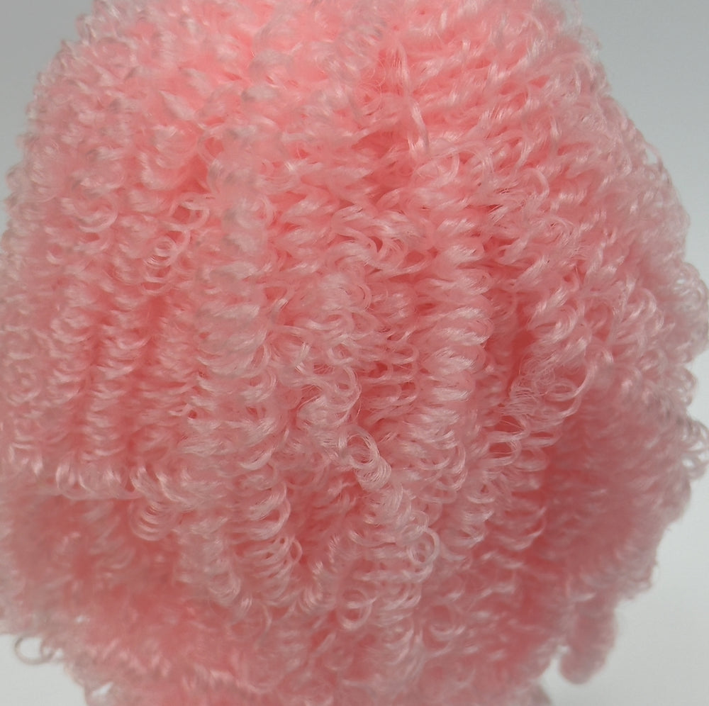 DG Nylon Curly Pink Pursuit NF468A 3mm 1oz/28g 36in/92cm Doll Hair