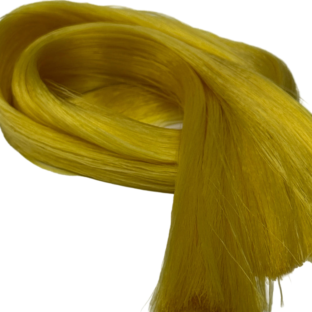 Japanese Saran Dandelion 849  1oz/28g 36inch/92cm hank Yellow Doll Hair