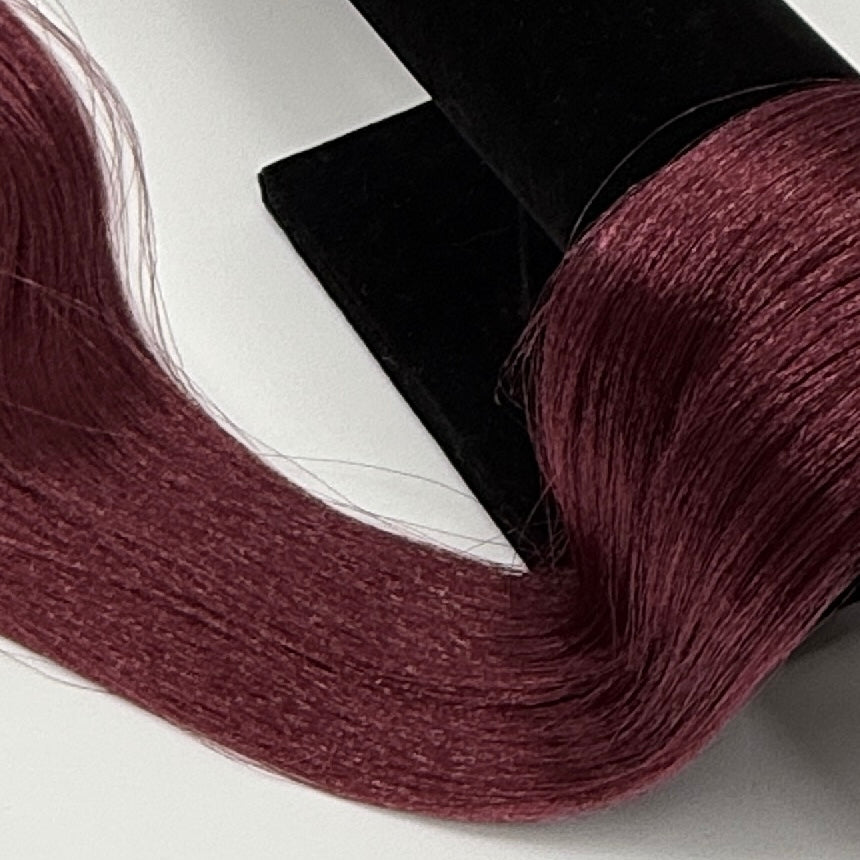 DG Straight Nylon Shimmer Shine Black Cherry YN3054 1oz/28g 36inch/92cm red Doll Hair