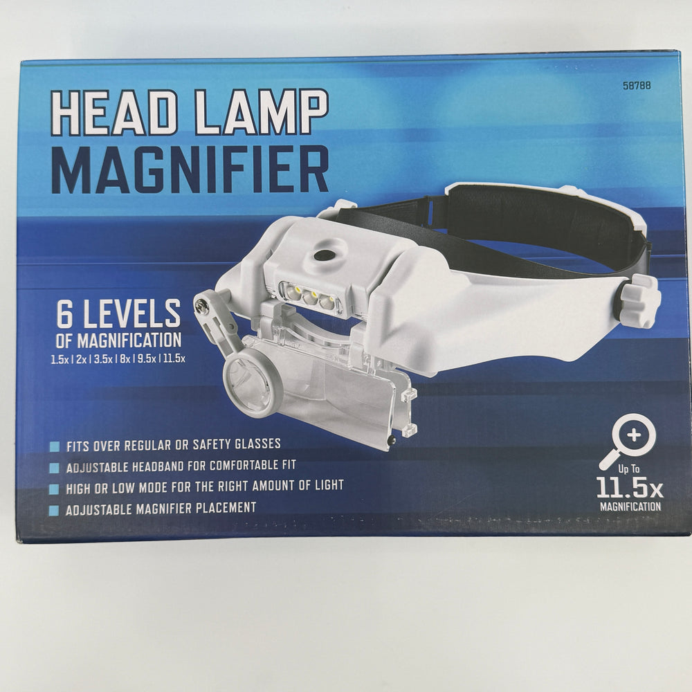 Magnifying Head Set for Close up Detail Customizing Fashion Dolls