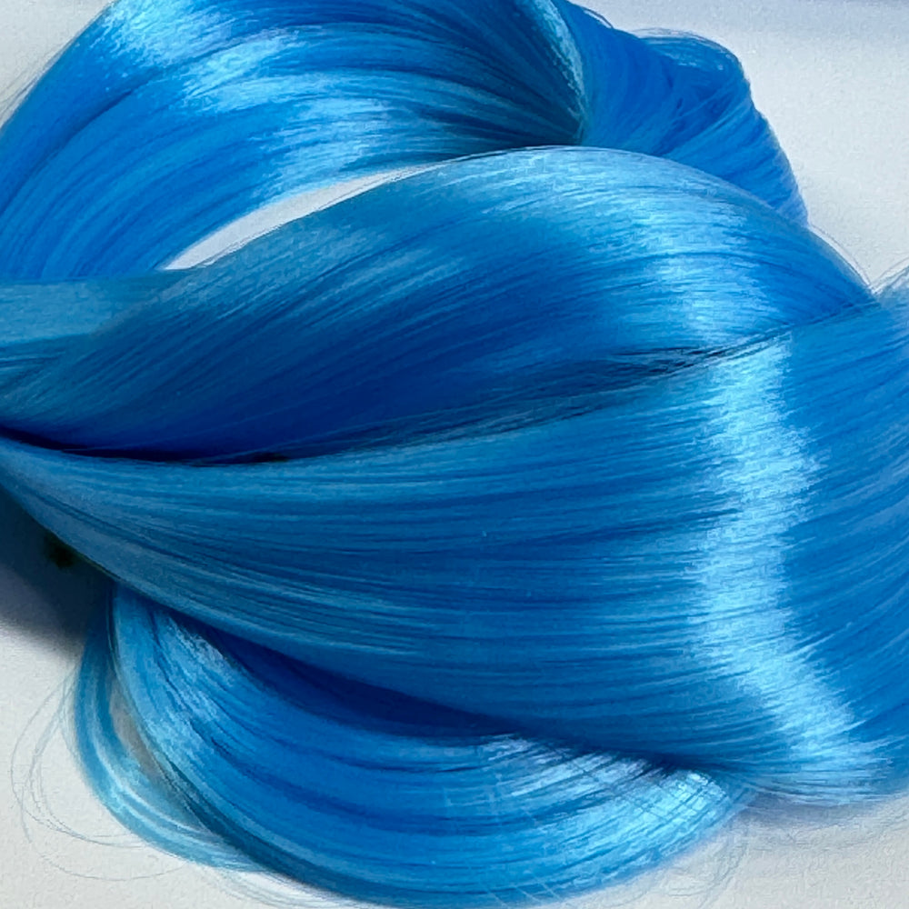 DG Straight Nylon Bahama Breeze NF653 1oz/28g 36inch/92cm blue Doll Hair