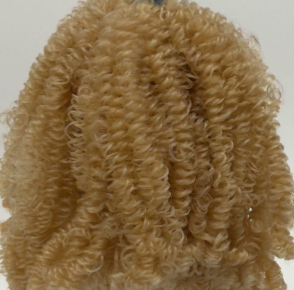 DG Nylon Curly Manhattan Blonde NF332A 3mm 1oz/28g 36in/92cm Doll Hair