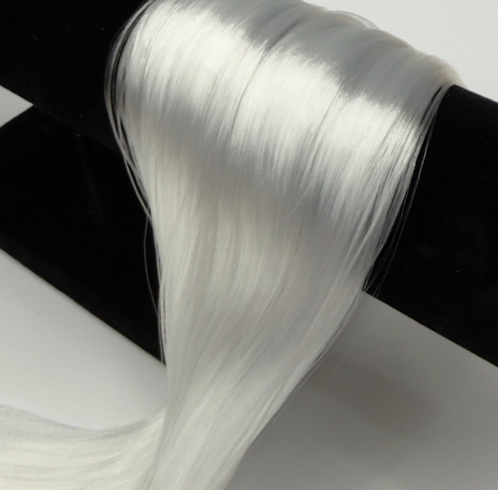 DG Straight Nylon Gardenia N016 1oz/28g 36inch/92cm white Doll Hair