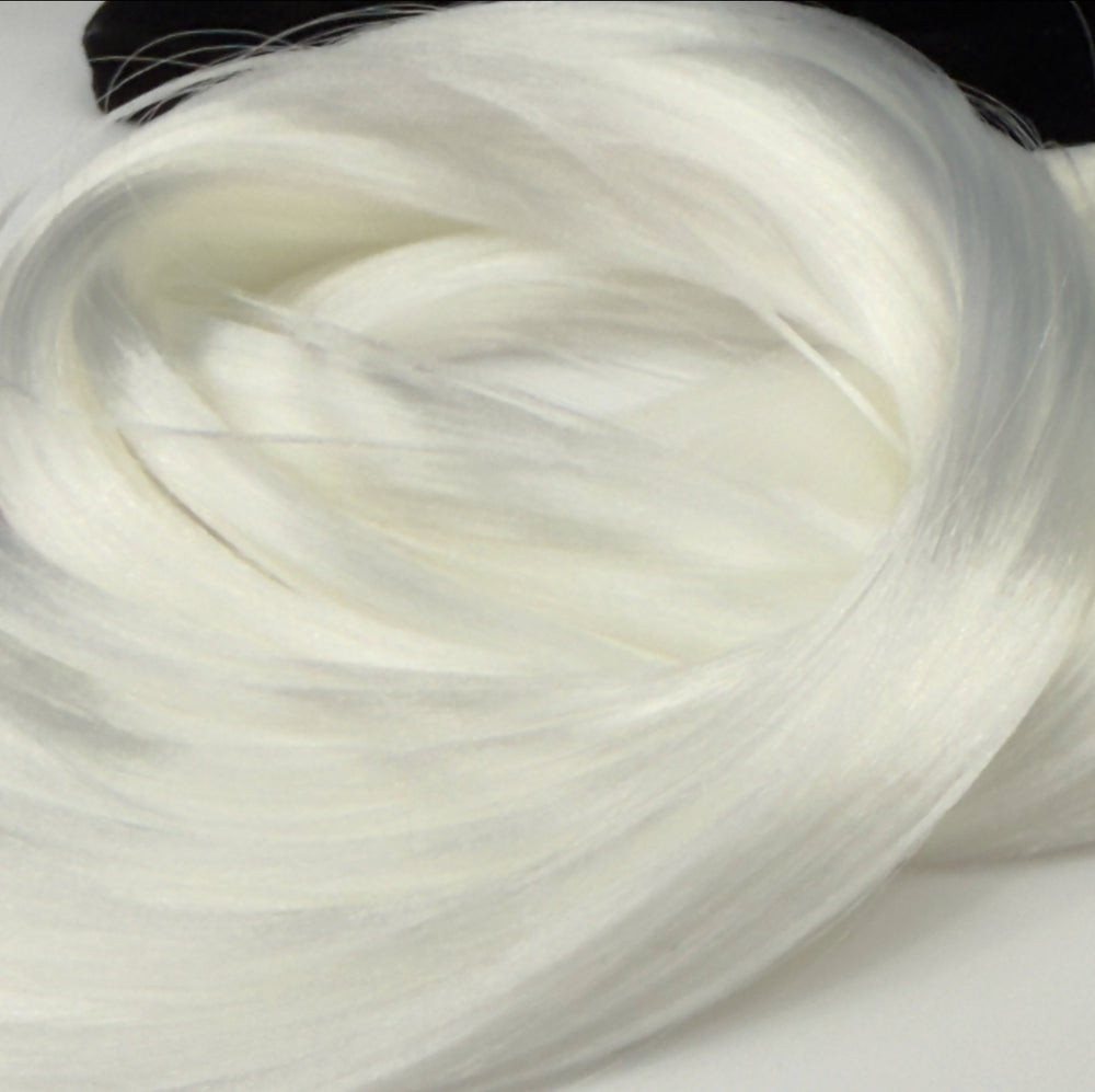 DG Straight Nylon Gardenia N016 1oz/28g 36inch/92cm white Doll Hair
