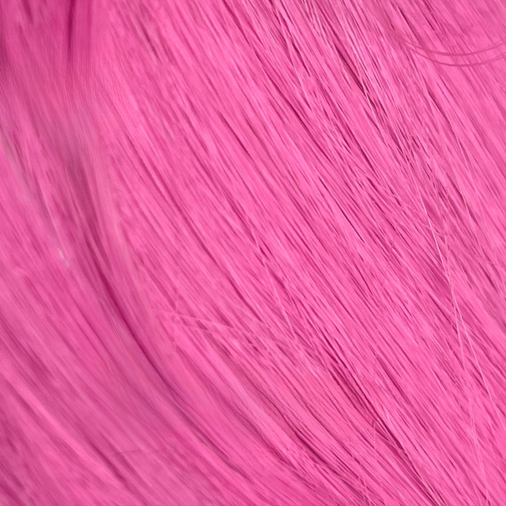 Japanese Saran Doll Planet Hair For Rerooting Good Karma Pink