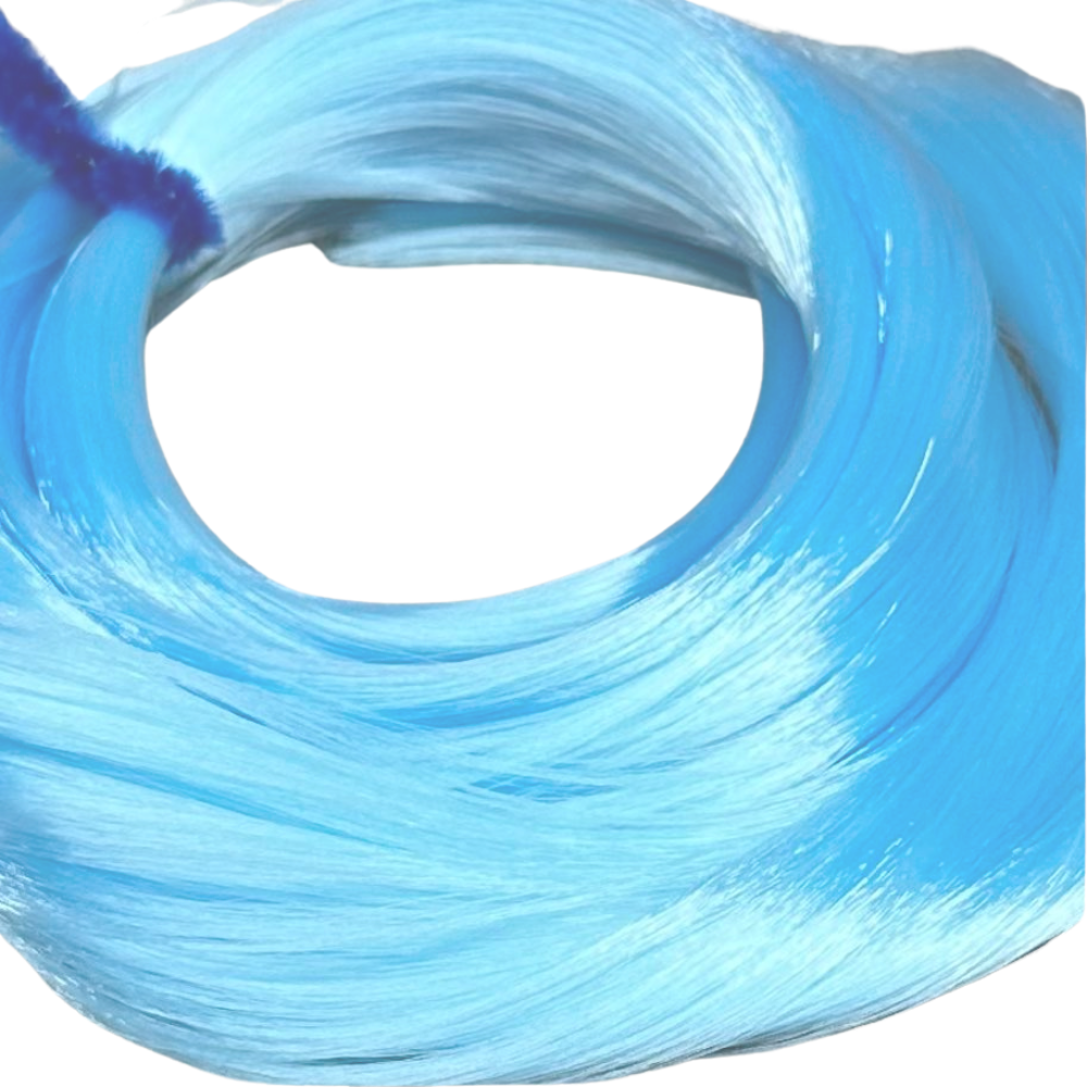 DG Nylon Oasis NF135 36 inch 1oz/28g hank Blue Doll Hair