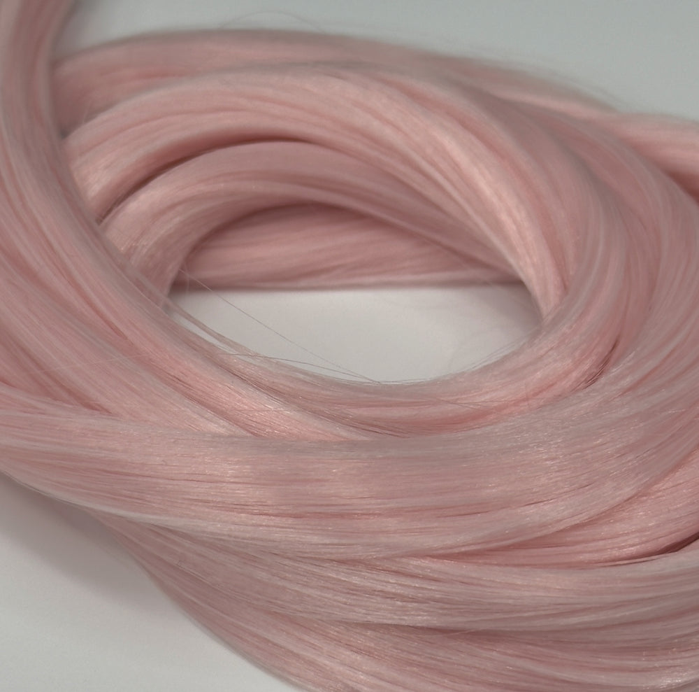 DG Straight Nylon Pink Ivory 2Tone Blend NH3119 1oz/28g 36inch/92cm Doll Hair