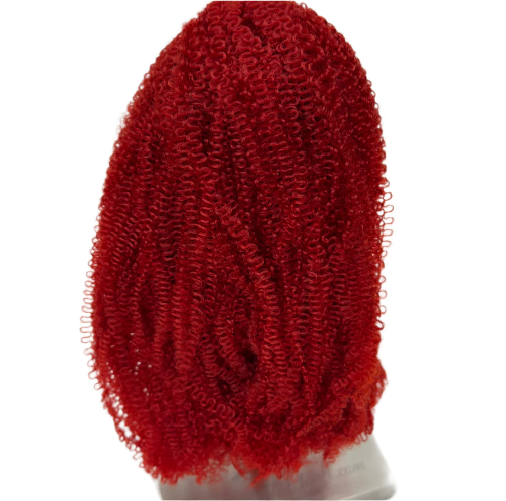 DG Nylon S-Curl Bad Apple NF174A 1oz/28g 36 inch/92cm red afro Doll Hair